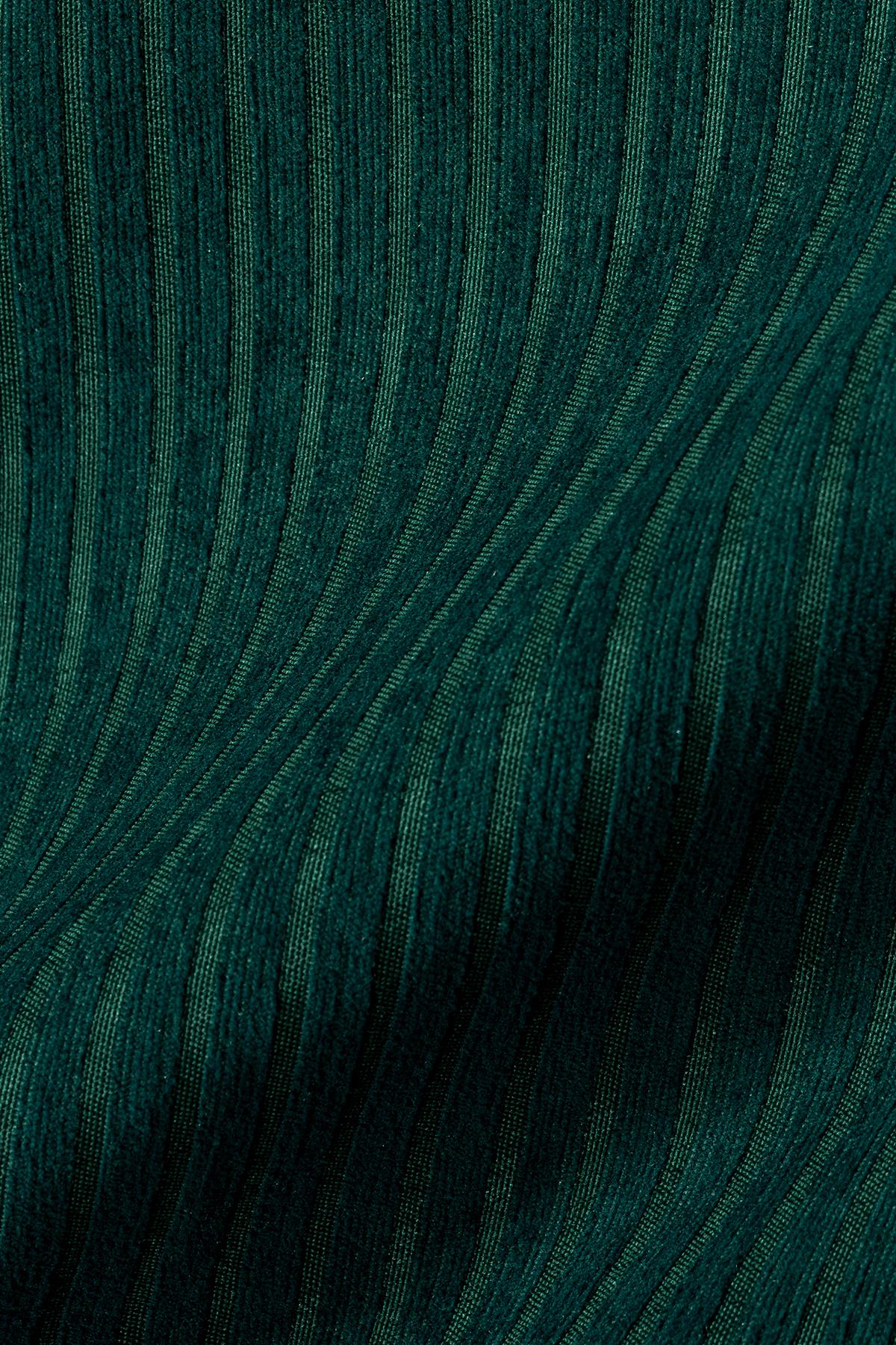 Mikrofiber Şönil Fitilli Minimalist Koltuk Örtüsü - 175x215 cm, Çift Taraflı, Kaymaz, Terletmez Zümrüt