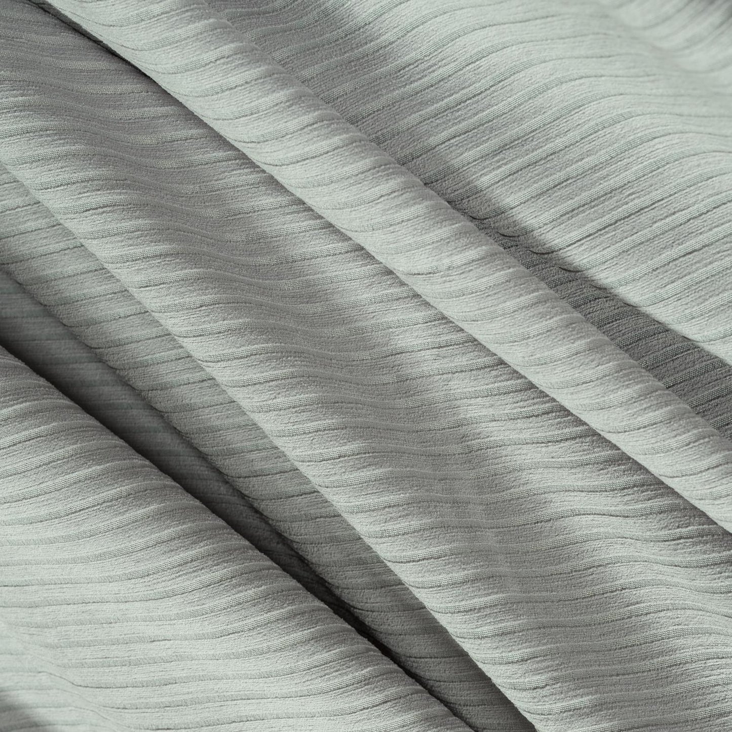 Mikrofiber Şönil Fitilli Minimalist Koltuk Örtüsü -175x350 cm XLarge, Çift Taraflı, Kaymaz, Terletmez A.Gri
