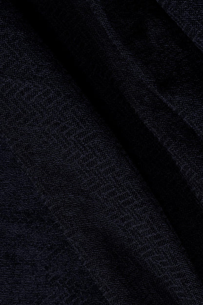 Jakarlı Şönil Koltuk Örtüsü  | Çekyat Örtüsü | Koltuk Şalı 110x175 2 Ad. Kaymaz Antrasit