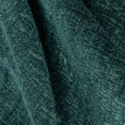 Jakarlı Şönil Koltuk Örtüsü  | Kanepe Örtüsü | Koltuk Şalı 175x215 Kaymaz Turkuaz