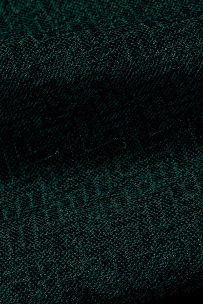 Jakarlı Şönil Koltuk Örtüsü  | Çekyat Örtüsü | Koltuk Şalı 175x215 Kaymaz Zümrüt