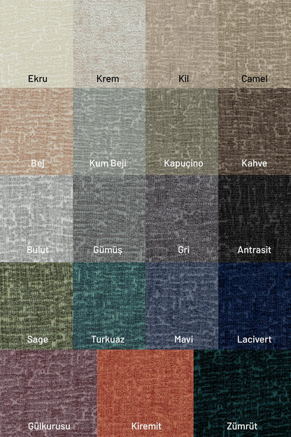 Premium Koltuk Örtüsü 175x300 LARGE Gramajlı Jakarlı Şönil  Lacivert | Kanepe Örtüsü |  Kaymaz