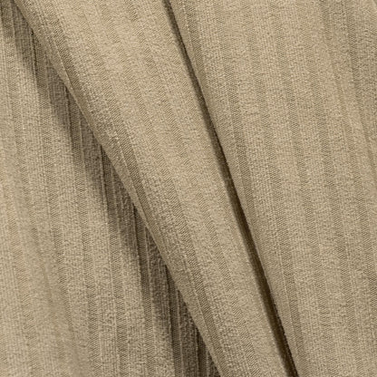 Mikrofiber Şönil Fitilli Minimalist Koltuk Örtüsü - 175x215 cm, Çift Taraflı, Kaymaz, Terletmez Bej