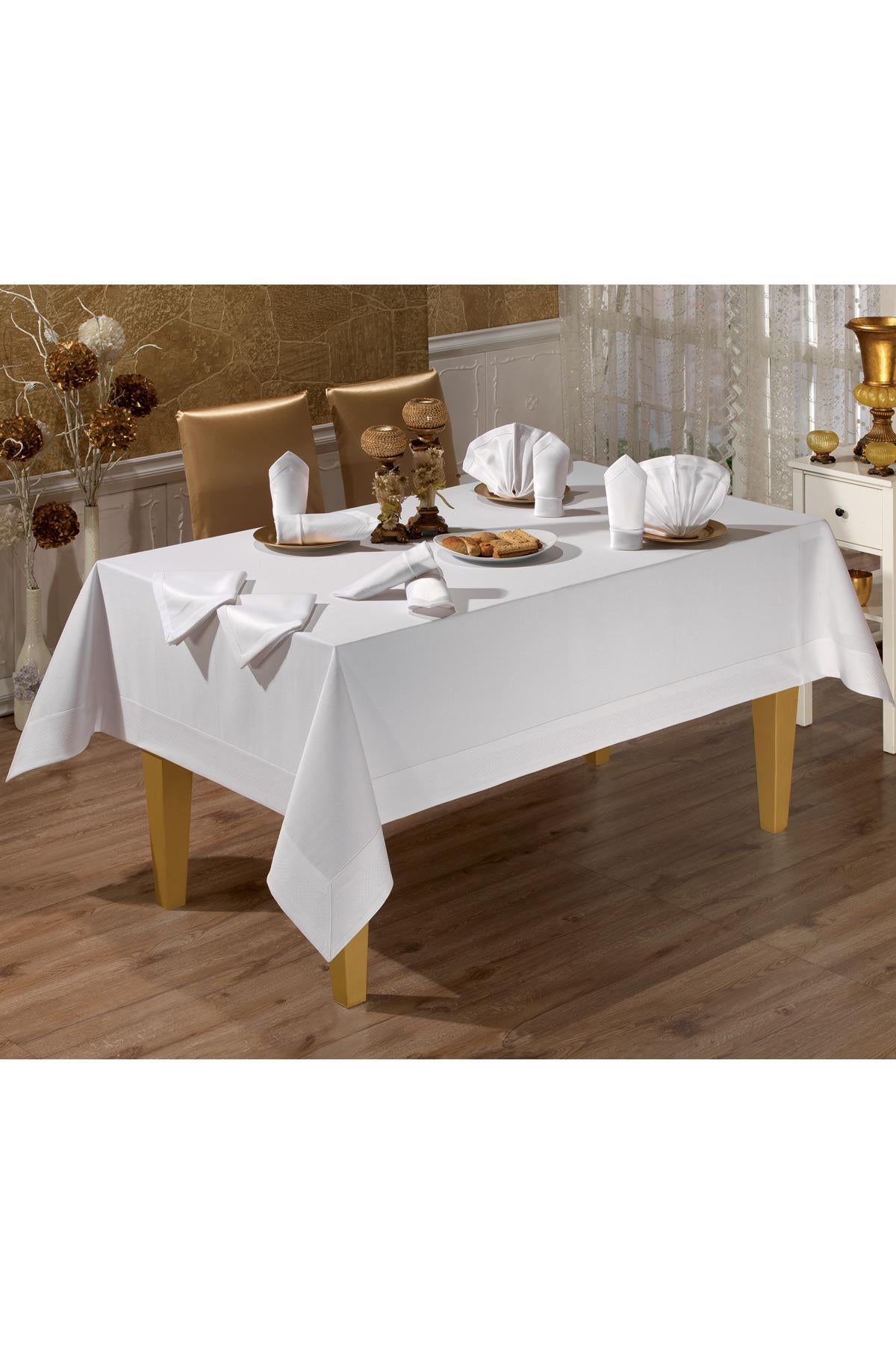 LA8136P Honey Peçeteli Masa Örtüsü 160x220