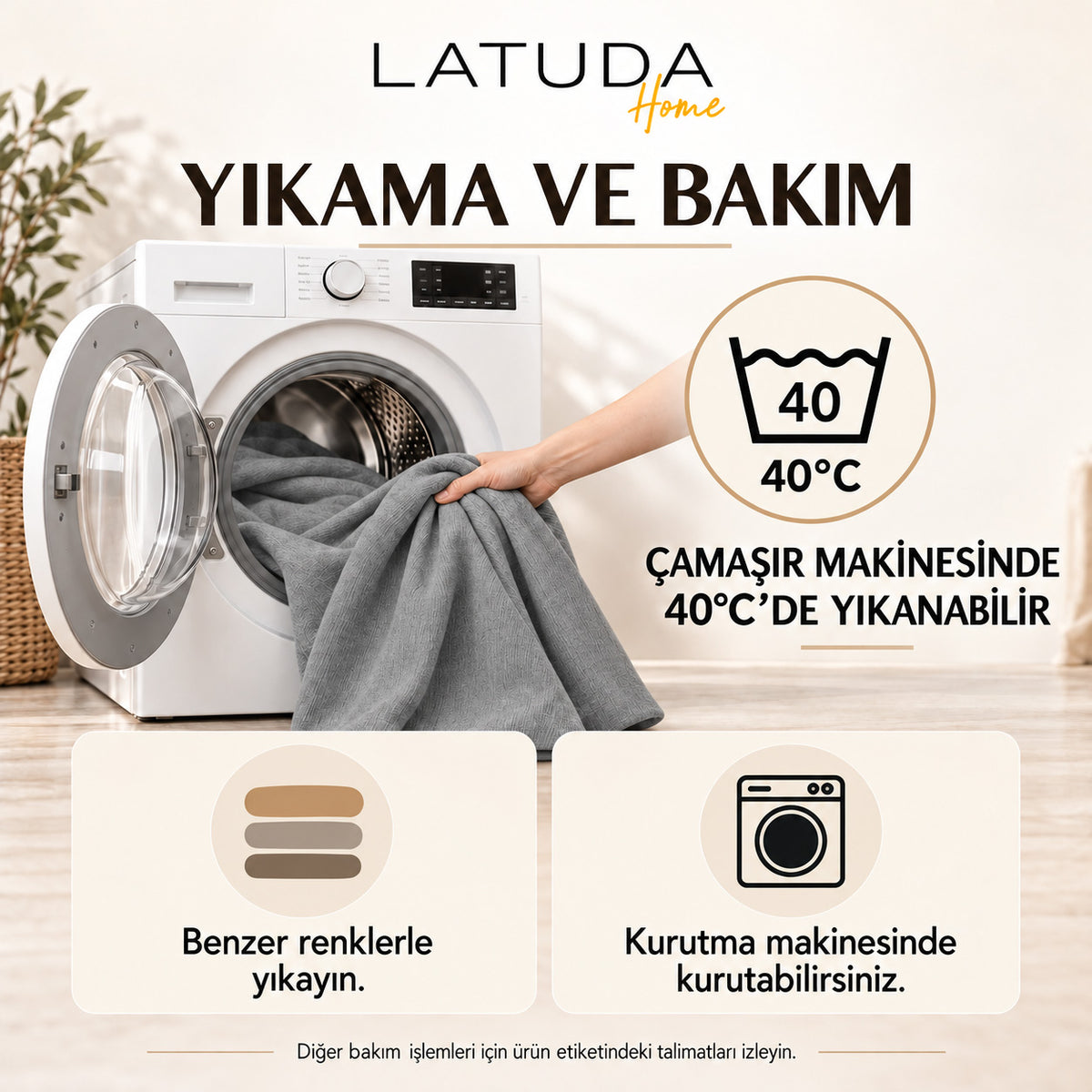 40°C yıkama ve bakım rehberi