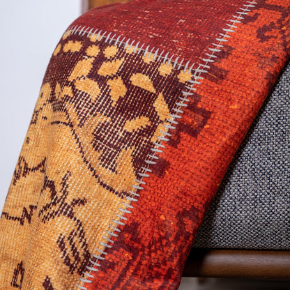 Latuda - Soft Dijital Baskılı Kaymaz Çekyat Örtüsü ve Koltuk Şalı