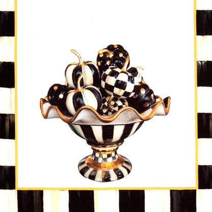 Mackenzie Kabak Desenli 3'lü Mutfak Seti - Runner, Fırın Örtüsü ve Mutfak Önlüğü HEDİYELİK-LTD365