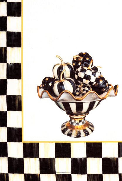 Mackenzie Kabak Desenli 3'lü Mutfak Seti - Runner, Fırın Örtüsü ve Mutfak Önlüğü HEDİYELİK-LTD365