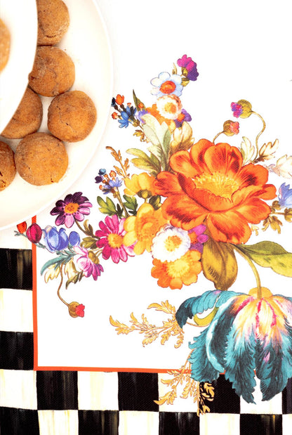 Mackenzie Dama Desenli 3'lü Mutfak Seti - Runner, Fırın Örtüsü ve Mutfak Önlüğü HEDİYELİK- LTD367