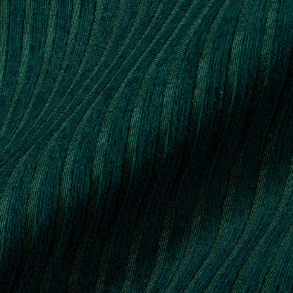 Mikrofiber Şönil Fitilli Minimalist Tekl Koltuk Örtüsü - 110x175 cm,2 Adet Çift Taraflı, Kaymaz, Terletmez Zümrüt