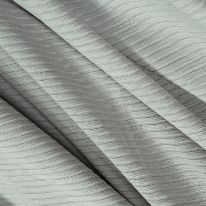 Mikrofiber Şönil Fitilli Minimalist Koltuk Örtüsü -175x300 cm Large, Çift Taraflı, Kaymaz, Terletmez A.Gri