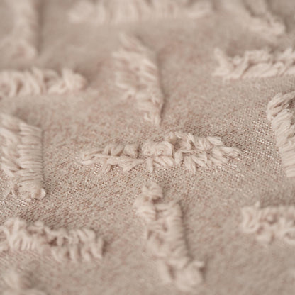 Ponela Bohem Ponponlu Koltuk Örtüsü 90x200 cm Sadece Oturma Alanı (1 Adet )- Camel
