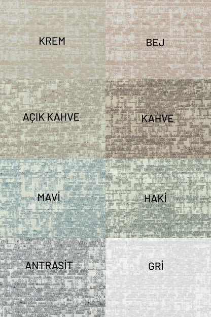 PureCot Premium Pamuklu Püsküllü Koltuk Örtüsü 180x220 Çift Taraflı Terletmez Kaymaz , Gri