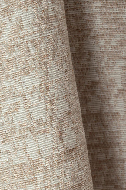 PureCot Premium Pamuklu Püsküllü Koltuk Örtüsü 180x300 Large Çift Taraflı Terletmez Kaymaz , Bej