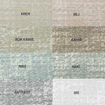 PureCot Premium Pamuklu Püsküllü Koltuk Örtüsü 180x300 Large Çift Taraflı Terletmez Kaymaz , Gri