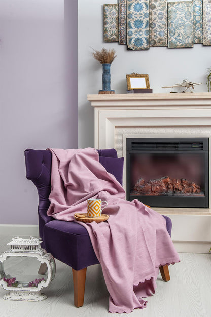 Tek Kişilik Koltuk Örtüsü Berjer Örtüsü Koltuk Şalı 2 Adet 110x175 cm