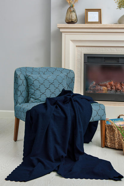 Tek Kişilik Koltuk Örtüsü Berjer Örtüsü Koltuk Şalı 2 Adet 110x175 cm