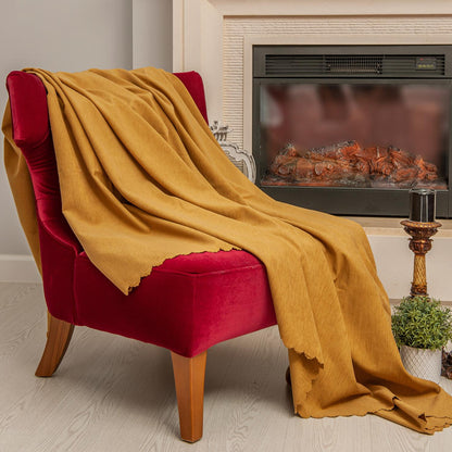 Tek Kişilik Koltuk Örtüsü Berjer Örtüsü Koltuk Şalı 2 Adet 110x175 cm