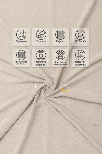 Tek Kişilik Koltuk Örtüsü Berjer Örtüsü Koltuk Şalı 2 Adet 110x175 cm