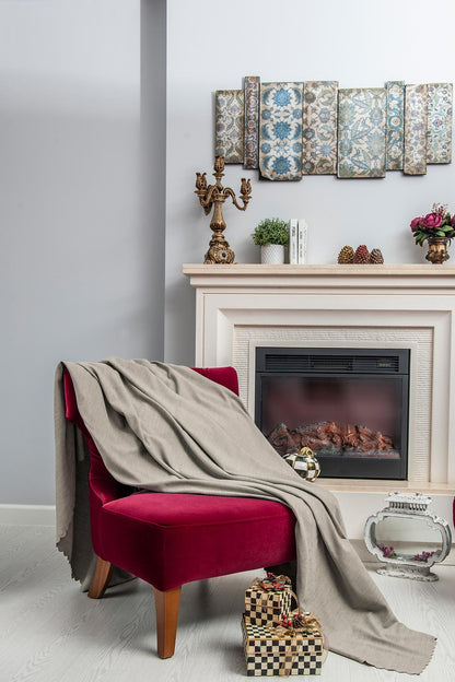 Tek Kişilik Koltuk Örtüsü Berjer Örtüsü Koltuk Şalı 2 Adet 110x175 cm