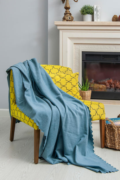 Tek Kişilik Koltuk Örtüsü Berjer Örtüsü Koltuk Şalı 2 Adet 110x175 cm