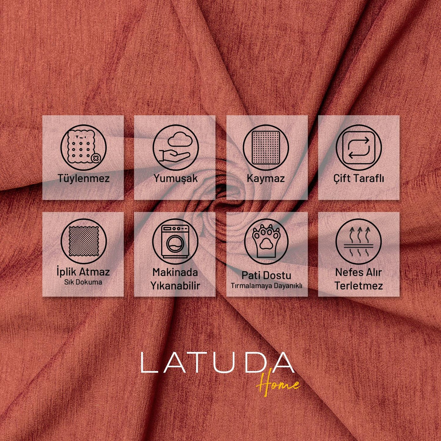 Tek Kişilik Koltuk Örtüsü Berjer Örtüsü Koltuk Şalı 2 Adet 110x175 cm