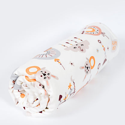 Yumuşak Bebek Battaniyesi Hayal Bahçesi Kuzu Tüyü Battaniye 80x100 cm LTD9101