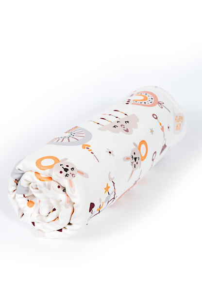 Yumuşak Bebek Battaniyesi Hayal Bahçesi Kuzu Tüyü Battaniye 80x100 cm LTD9101